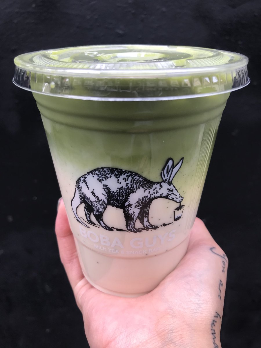 matchajules's tweet photo. Fresh and so #clean clean! I love that I can still enjoy #matcha @BobaGuys while I’m cutting out #refinedsugar 🙌🏽🍵 https://t.co/cVAhSeegO1