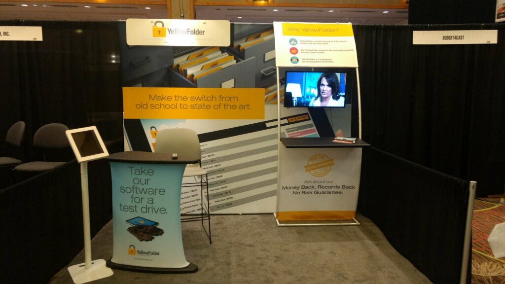 Yellow_Folder's tweet photo. Don't mind us. We're just getting all set up for the #AASPAconf2017. Visit us at Booth 309. #PaperlessNation  https://t.co/QjVuzPS9nc https://t.co/5UmMOdYn20