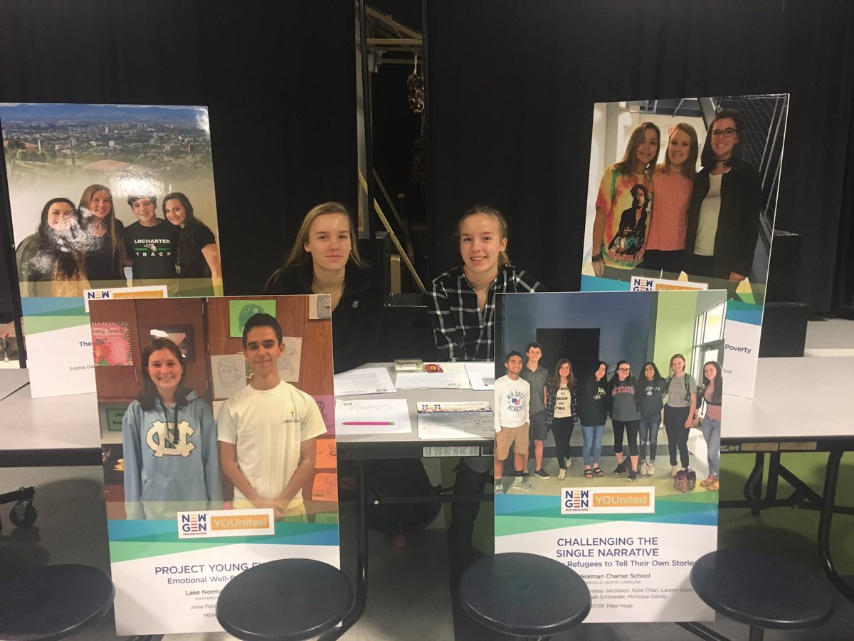 Representing at the Club Fair today! The dues PayPal button is back up until Oct 31st. Also, check out the NewGen app on Schoology!