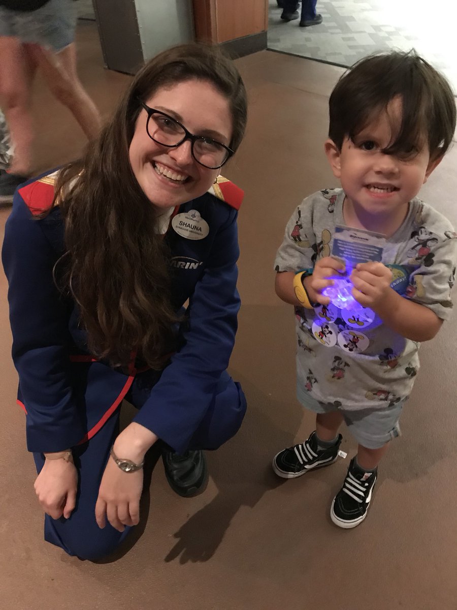inkedupmomma's tweet photo. HUGE shout out to Shauna at #soarin for giving #walterbean a future fast pass for when he’s tall enough! You rock <3 #castcompliment #cmlove https://t.co/fl01Gshaza