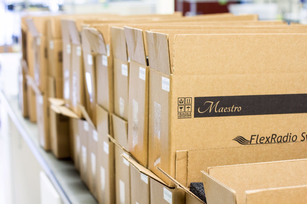 FlexRadioSystem's tweet photo. FlexRadio is happy to report that Maestro is now officially back in stock! https://t.co/HAi5GvJR5F