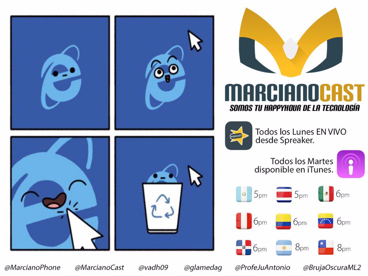 MarcianoCast's tweet photo. ‼️En 2 horas estaremos en vivo desde @Spreaker 😎 platica con nosotros en tu podcast favorito de tecnología ✌🏼️ el oficial de @MARCIANOPHONE https://t.co/i2TLQPKyIc