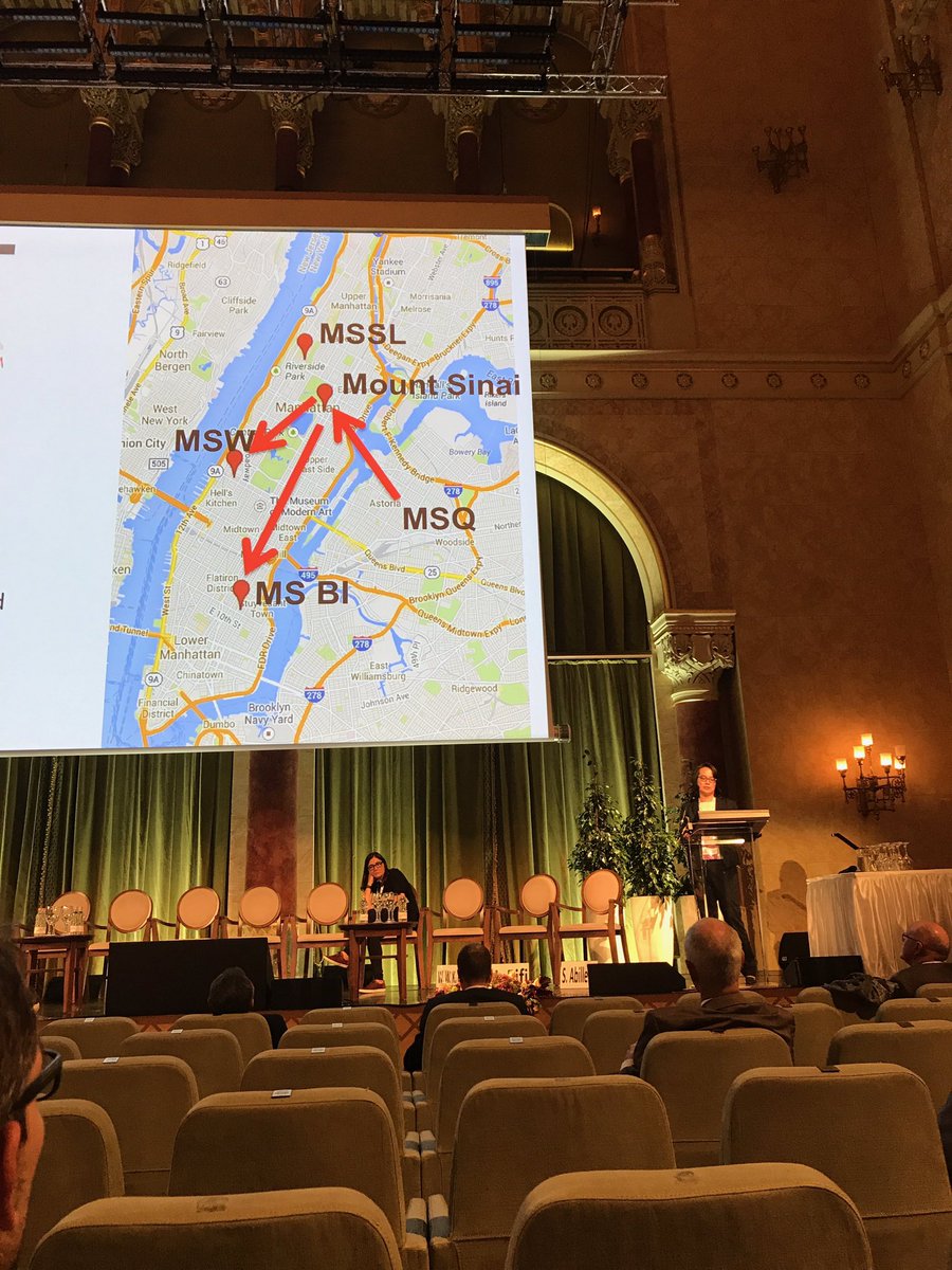 MountSinaiCVC's tweet photo. Great debate on #stroke #care models yesterday by @johannatfifi : "Ship the #patient or the #doctor?" #WFITN2017 #Budapest https://t.co/EsXZPDJtYW