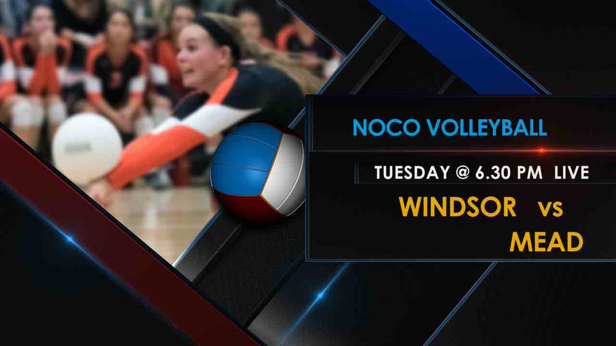 streamitsports's tweet photo. TONIGHT: #HSVB broadcast from @NoCoBroadcast
Windsor vs Mead #LiveStreaming
Watch at 6:30p...ish (MT) https://t.co/8r69gbPQRo #copreps https://t.co/p02AH0Z8sg