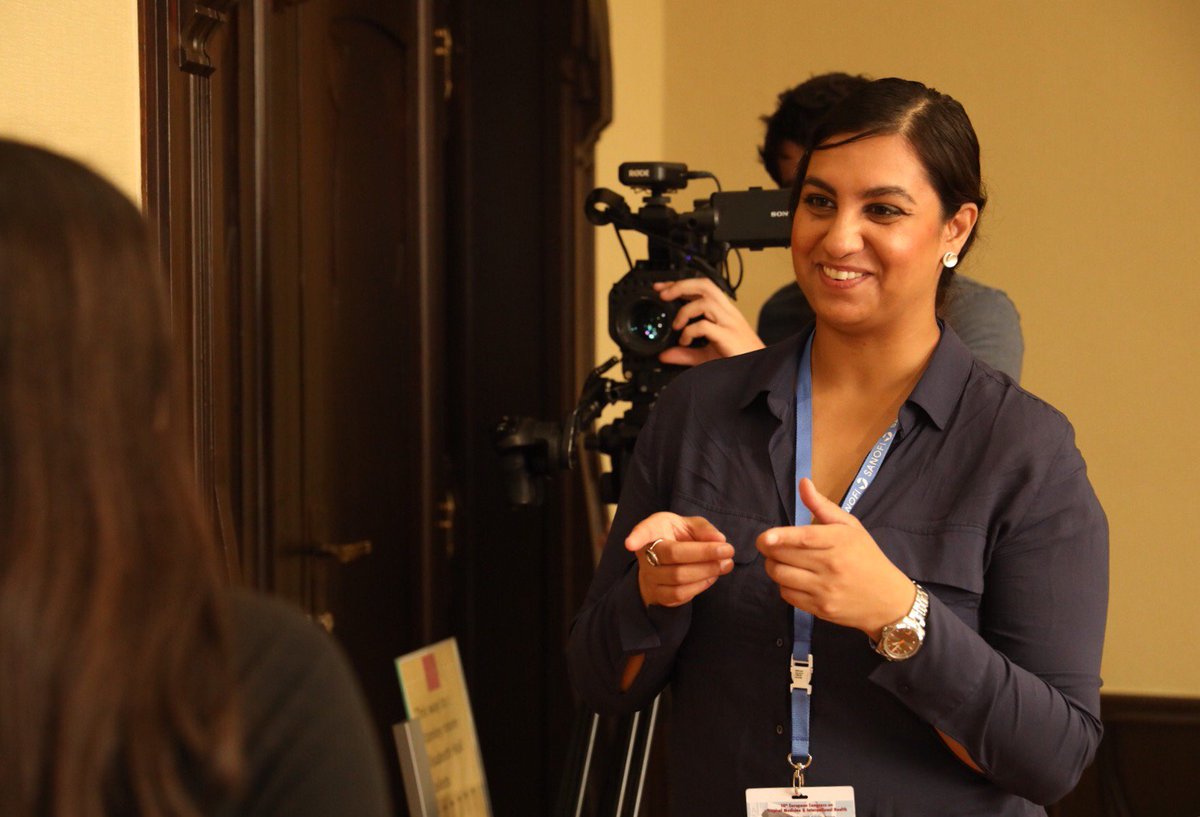 SerushaGovender's tweet photo. #ECTMIH2017 #BehindtheScenes : We had a great chat with #healthsystems advocate and #EmergingVoice @ChoonaraShakira about what's needed to develop and strengthen #publichealth structures in the #globalsouth https://t.co/rDho8avrq6