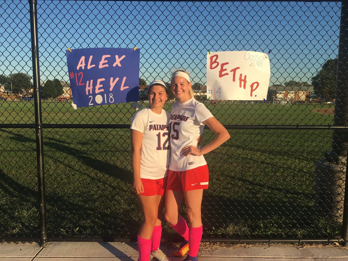 PatapscoPatriot's tweet photo. #P_Tap Patriots Senior β½οΈ game. Great finish to your senior season. https://t.co/hN2LjRnEHE
