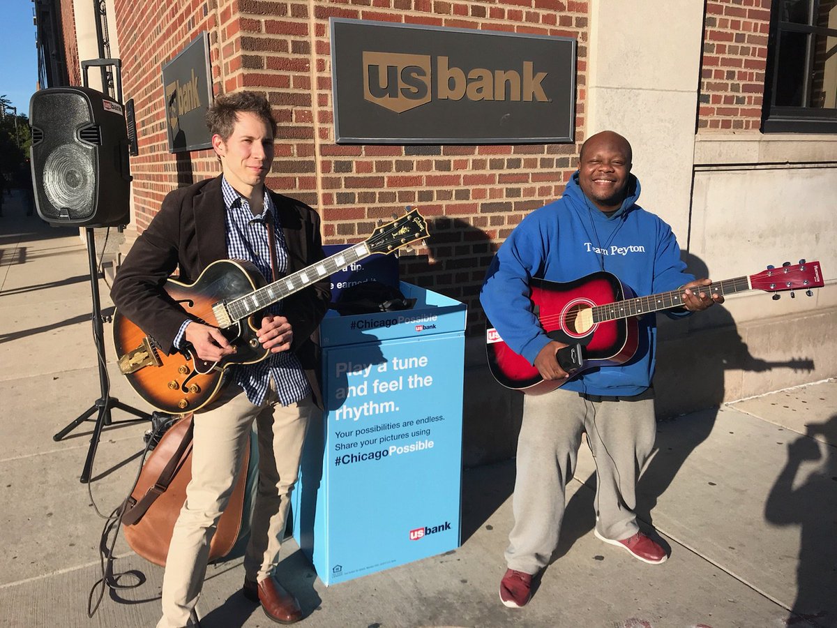 KENARD's tweet photo. Check out Chicago street performers on your commute 11a - 1p, 3p - 5p - possibility around every corner Oct 17 - Nov 3rd #ChicagoPossible https://t.co/01cdg2V8rU