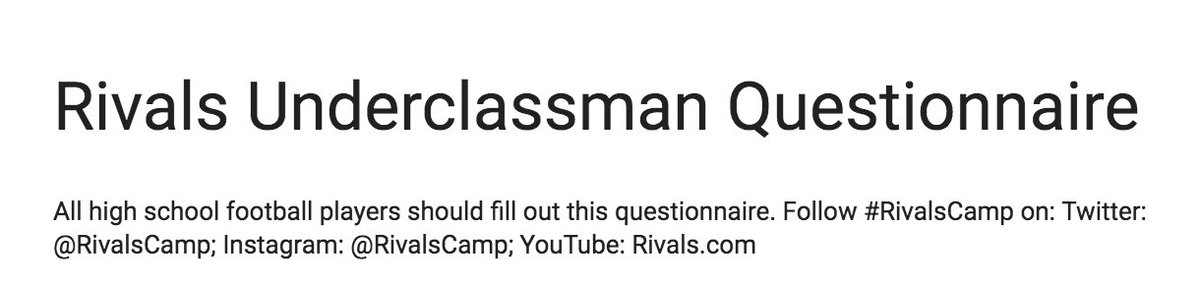 Rivals Camp Series tweet media