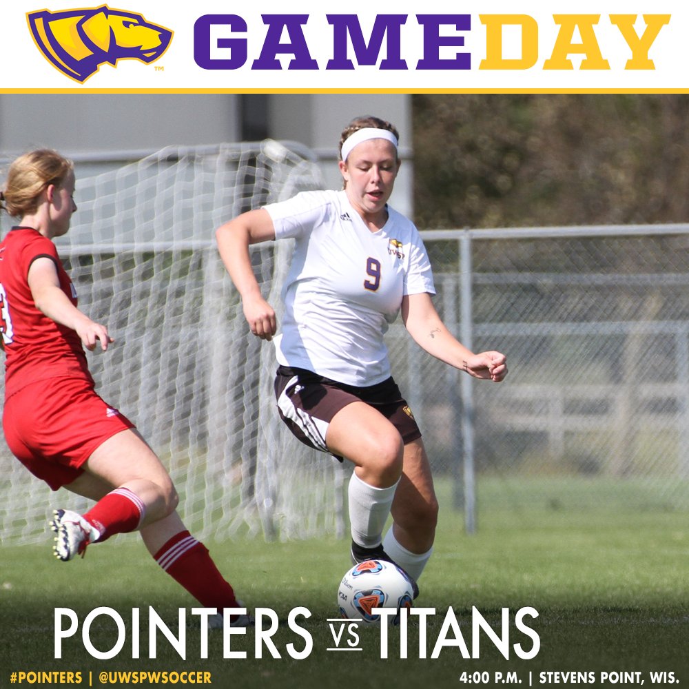 UWSPAthletics's tweet photo. Take a break from your week and head over the the Point Soccer Bowl for today's @UWSPsoccer match.
📶📺 - https://t.co/AhbHr86642 https://t.co/TD7XkGQeez