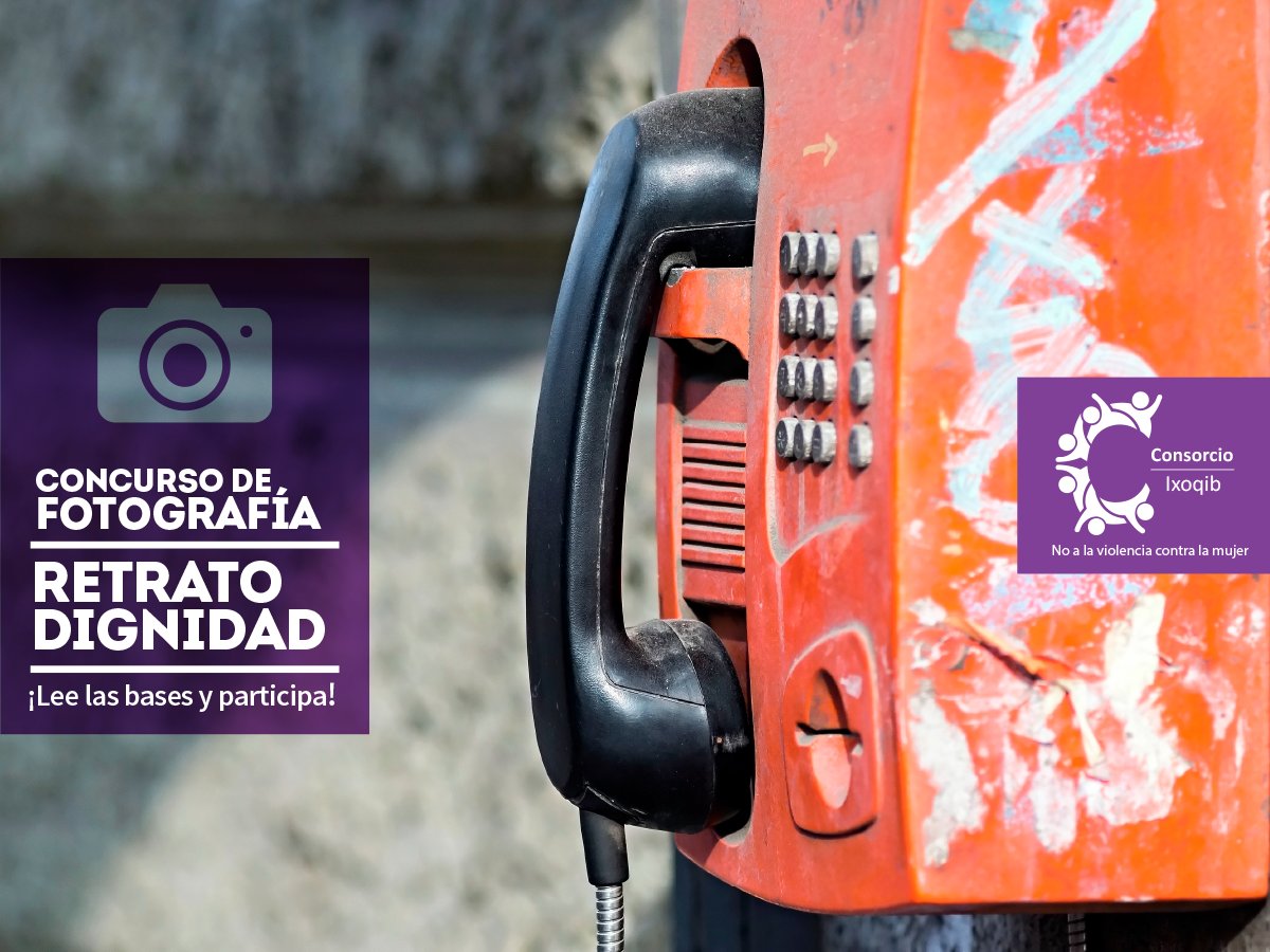 Concurso de Fotografía #RetratoDignidad para la eliminación de violencia contra la mujer ¡Lee las bases y participa! bit.ly/RetratoDignidad