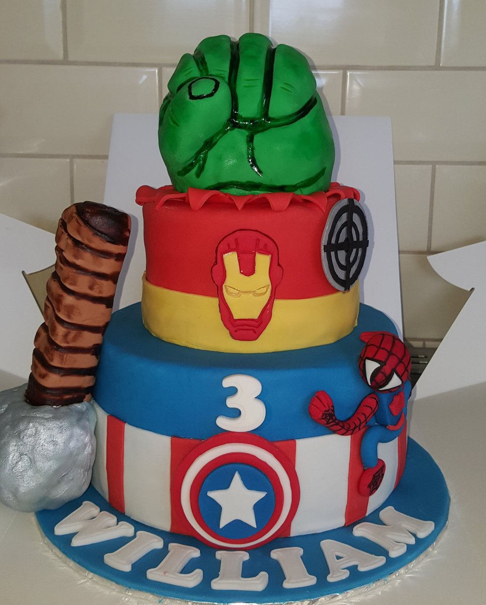 thecakecroft's tweet photo. Marvel cake 😍 https://t.co/oPSJvPbj8D