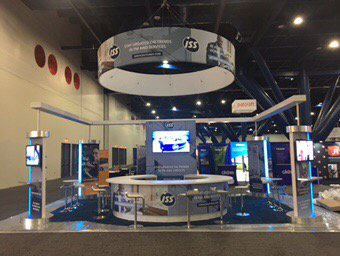 Getting the ISS booth ready for the Expo tomorrow #WWPHou17 - make sure to stop by for a cold one 👍