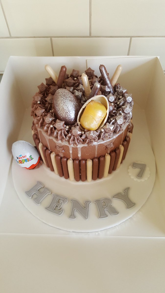 thecakecroft's tweet photo. Kinder surprise cake 😍 https://t.co/xofoq2TXFe