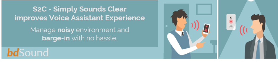 Watch our brand new video which shows how bdSound Simply Sound Clear technology (#S2C) can improve #Alexa’s speech recognition in very noisy environments! #bargein
bdsound.com/news/2017/10/b…