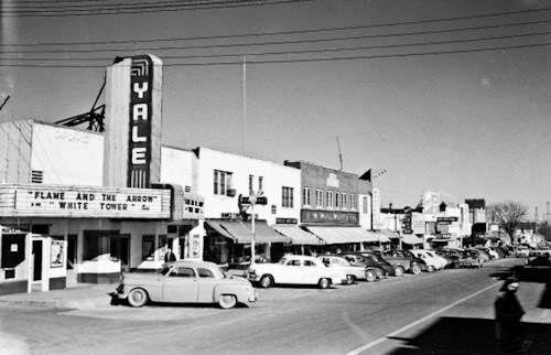 theyaleokc's tweet photo. We are bringing this marquee back to life.

#StageASequel in OKC, vote today: https://t.co/ZGdfcwZyKv https://t.co/7wkRFrevMl