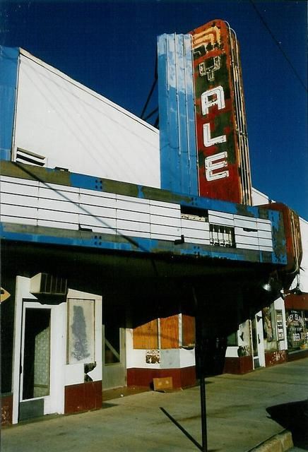 theyaleokc's tweet photo. We are bringing this marquee back to life.

#StageASequel in OKC, vote today: https://t.co/ZGdfcwZyKv https://t.co/7wkRFrevMl