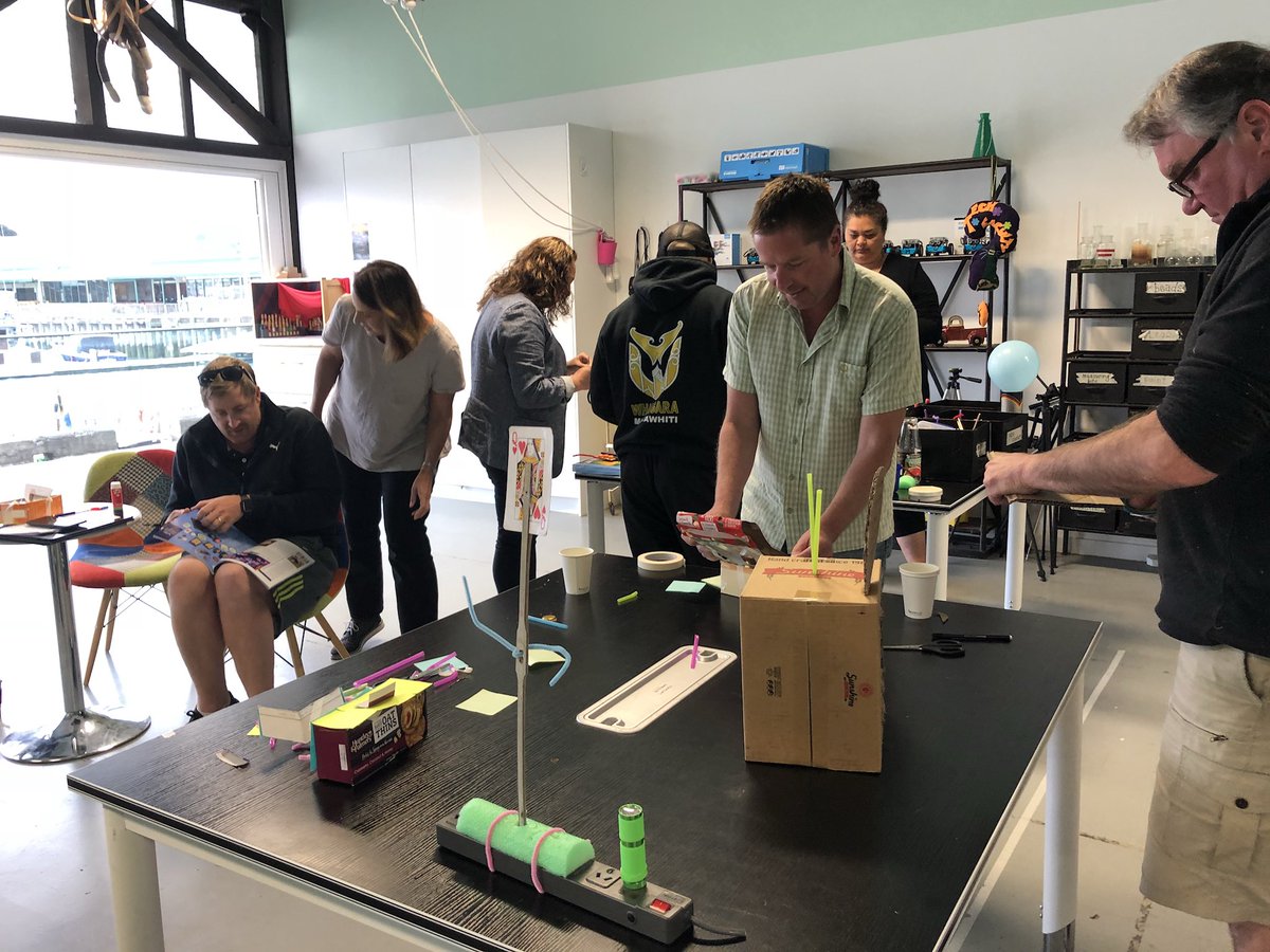 TimGanderNZ's tweet photo. Here they are...solutions to enhance working online in the second part of our @NZMindlab course @dave_parsons #MindLabDT https://t.co/Aoc3IFxBlX