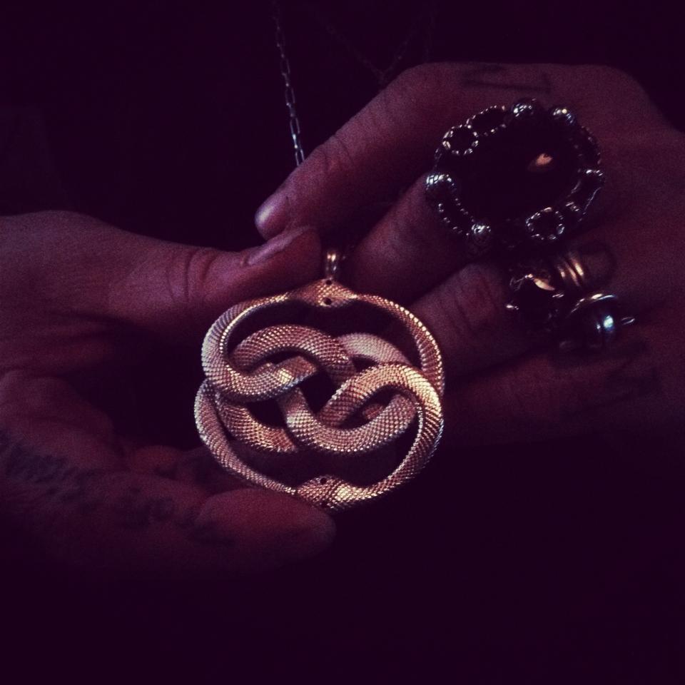 NickVon_K's tweet photo. Some work from the portfolio: Gold and silver Auryn custom made for Bam Margera and his wife Nikki for their wedding #NickVonK https://t.co/6M9mT3PXrB