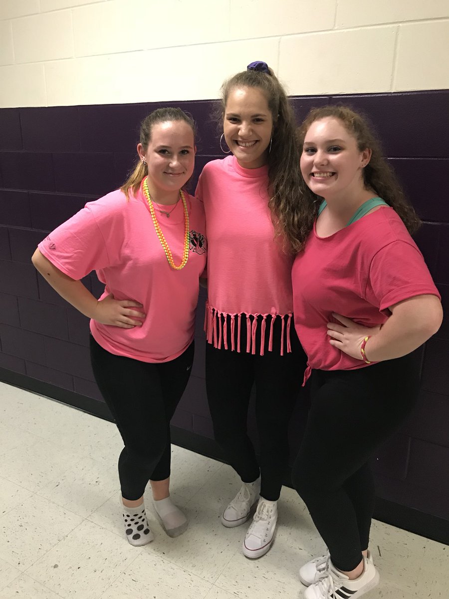katrina_marie04's tweet photo. Homecoming week is tiring #neonretro https://t.co/OhIfHLg9e8