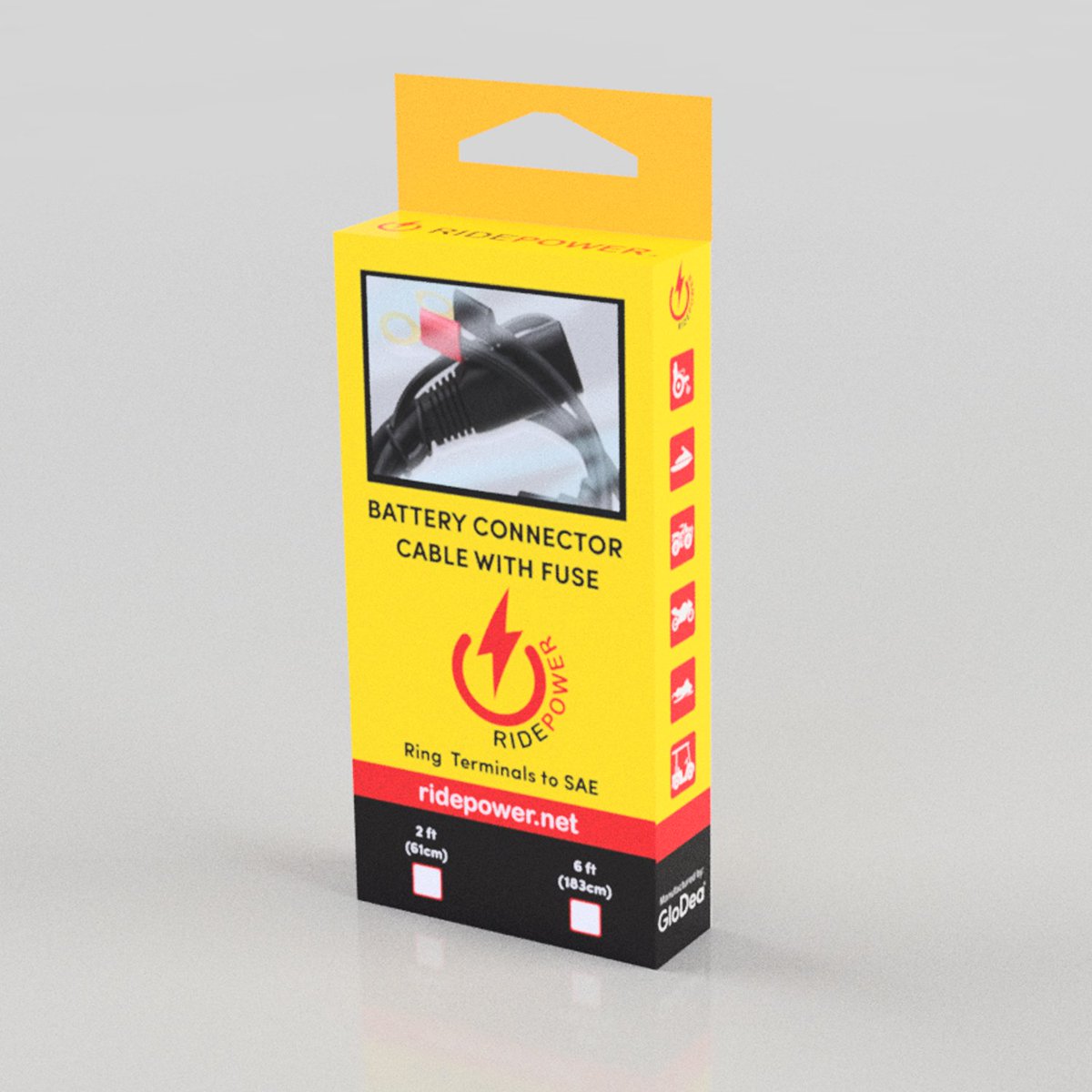 GloDea's tweet photo. #RidePower premium phone charging #Accessories 2' battery connector cable for #powered #sports #vehicles https://t.co/ZQUtmyuTy6 @jpcycles https://t.co/GGqRa9aUH8