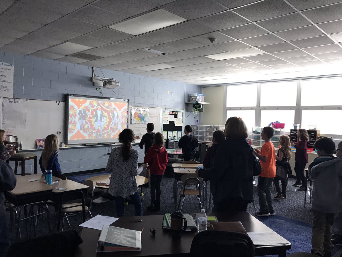 RaleighDeeney's tweet photo. @GoNoodle Blazer Fresh's Lunch before we go to recess and lunch! #perfecttransition #tigerstrong https://t.co/hPhLJOz5Z0