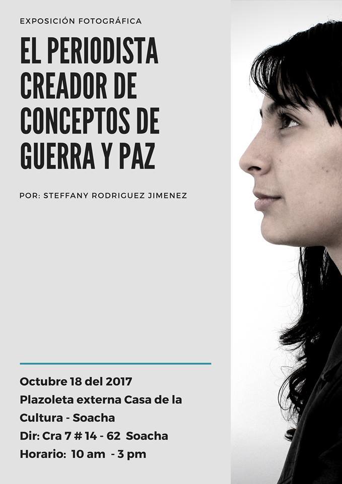 BalconSonoro's tweet photo. Mañana realizará en la plazoleta externa de la casa de la cultura, la exposición fotográfica "El periodista creador de conceptos de guerra" https://t.co/JGEuLZXTpX