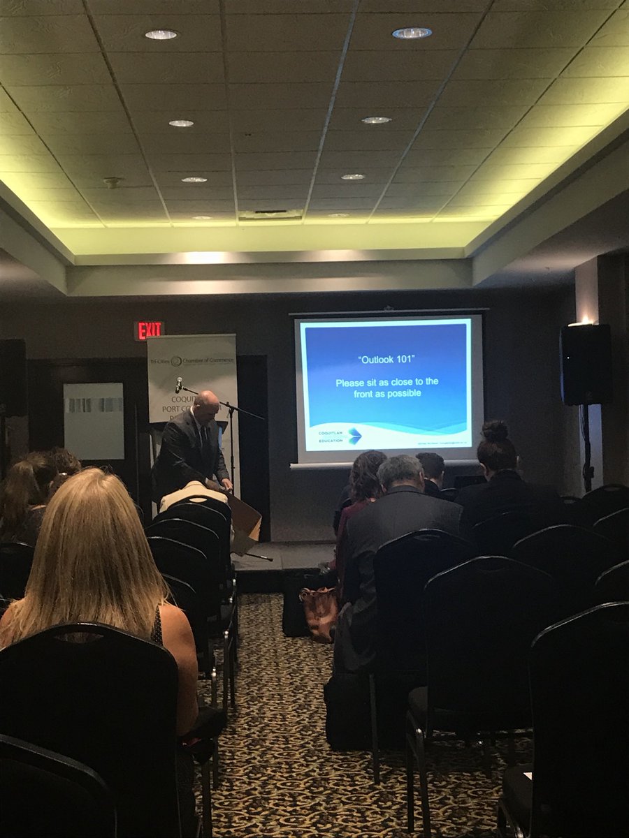 TriCitiesCoC's tweet photo. Thanks to our Education Lab sponsor @SD43ContEd. Learning Microsoft Outlook 101 right now at #TCCshowcase https://t.co/NkNpEKKRF3