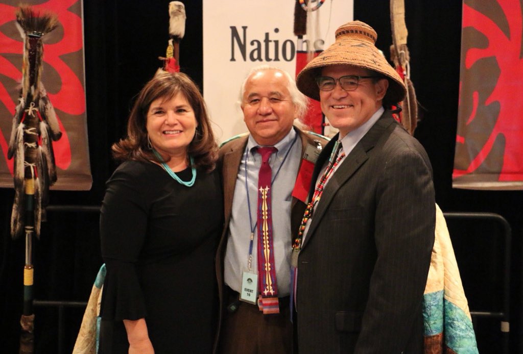 NCAI1944's tweet photo. Thank you, Robert Holden, for your 33 years of tireless service to NCAI and a lifetime of advocacy to #IndianCountry. https://t.co/6r3O6QaCPS