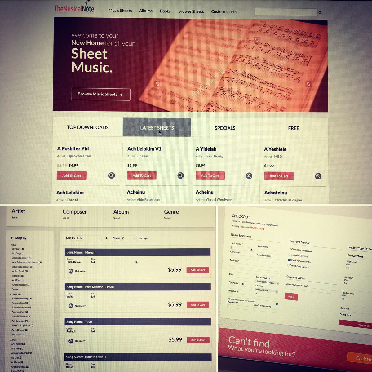 Excited to announce that we are getting very close to completing this new website that has been in the works for over 3 years, <a href="/musicalnoteny/">The Musical Note</a> the 1st online store for all your jewish sheet music! 
#sheetmusic #newsite #yournewhome #lookforward #jewishmusic #future