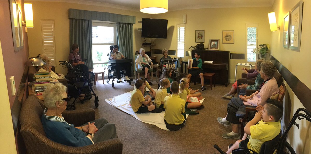 Ritaelias6's tweet photo. Sharing our favourite stories with the residents from Arrunga. #intergenerationalprogram #kidscurriculum @ermington_west https://t.co/nv2YgsCjsm