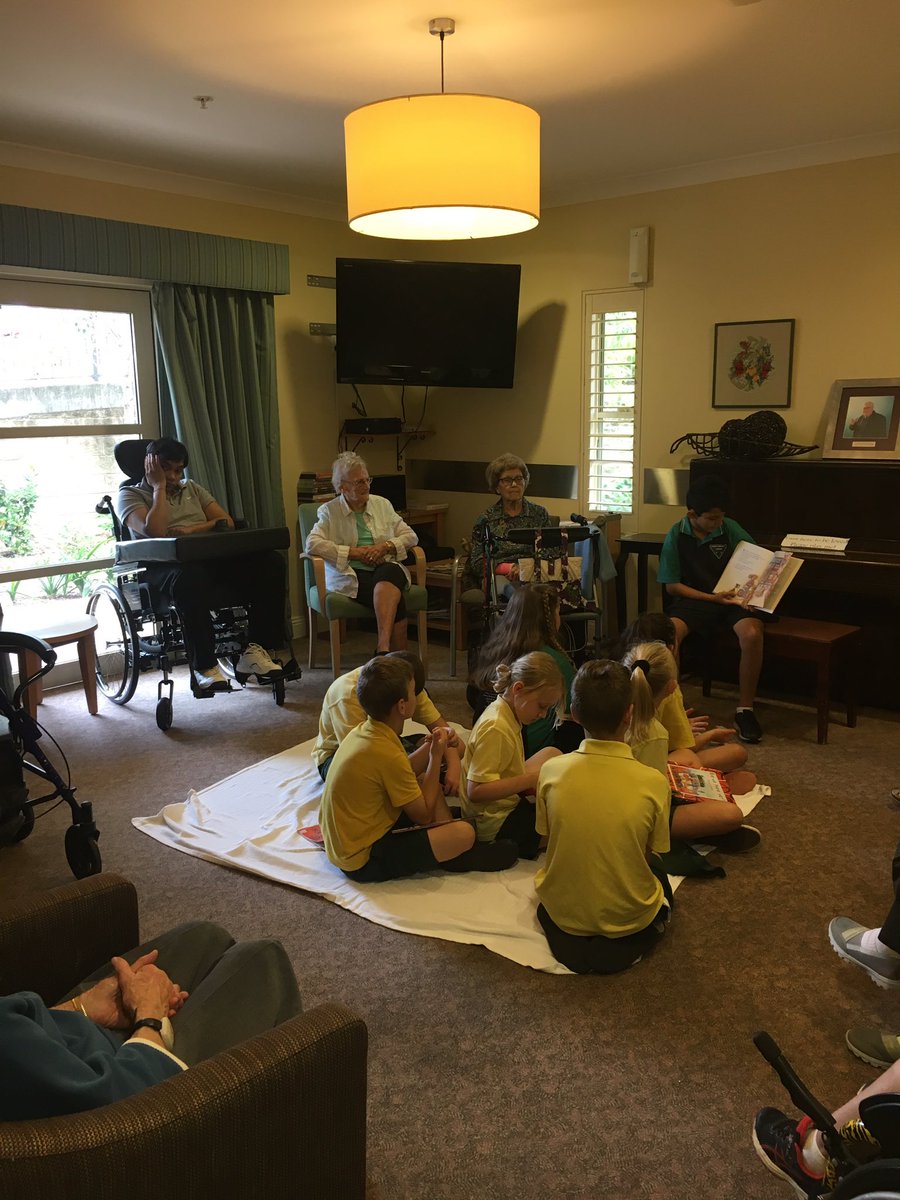 Ritaelias6's tweet photo. Sharing our favourite stories with the residents from Arrunga. #intergenerationalprogram #kidscurriculum @ermington_west https://t.co/nv2YgsCjsm