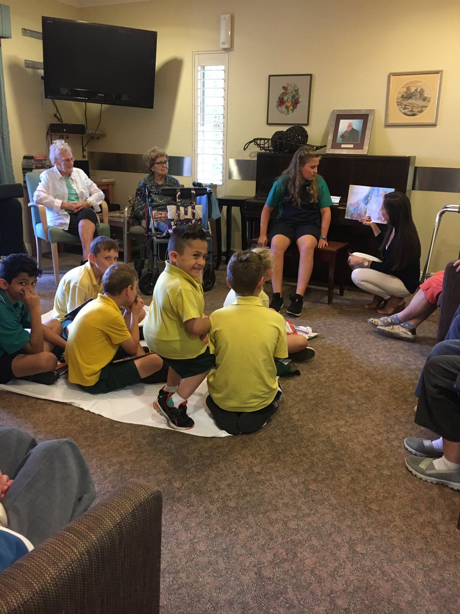 Ritaelias6's tweet photo. Sharing our favourite stories with the residents from Arrunga. #intergenerationalprogram #kidscurriculum @ermington_west https://t.co/nv2YgsCjsm