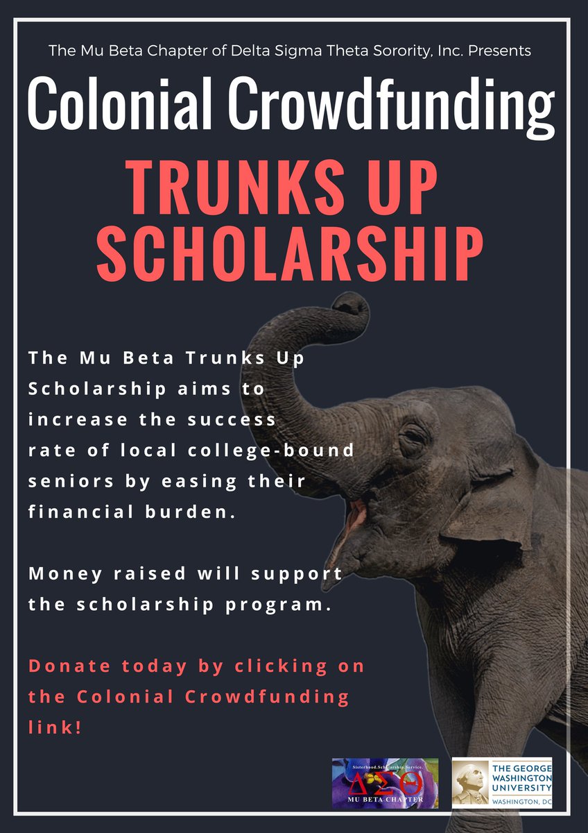 MuBetaDST's tweet image. Every donation can make all the difference! Visit go.gwu.edu/dst to donate! ❤️