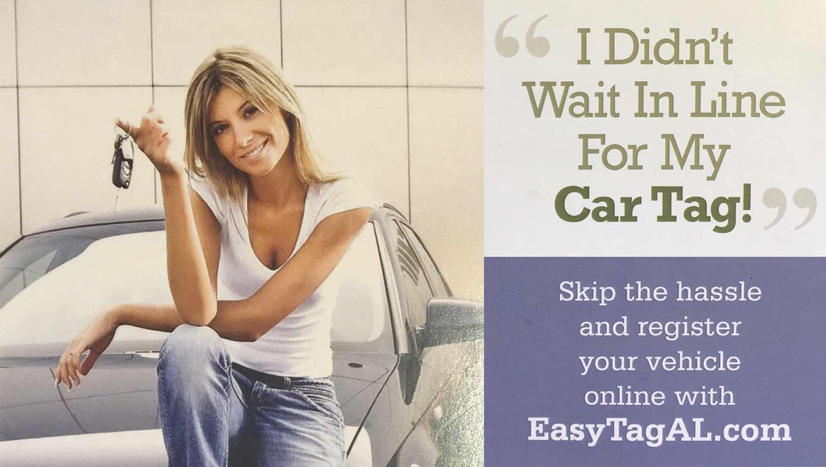 LicenseCommish's tweet image. Meet our new online system for registering your new car!  easytagal.com