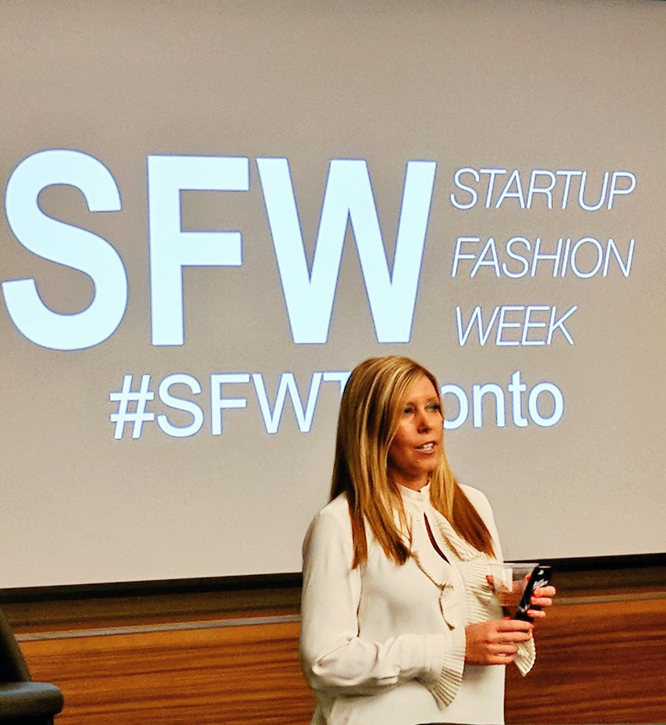 StartupFW's tweet photo. Day 2 of #SFWToronto : Future of Fashion Forum begins! We will be introducing our amazing host and panelists 🙌 https://t.co/LrAxWhoNG8