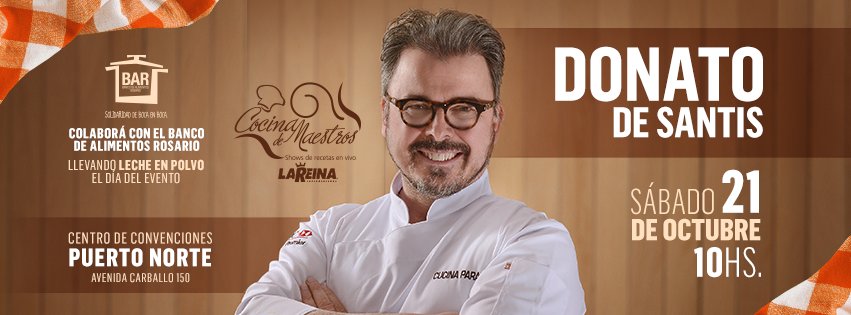 Pasá a retirar tu entrada gratuita por nuestras sucursales!! <a href="/JAleart/">Juan Pedro Aleart</a> , @Donatodesantis