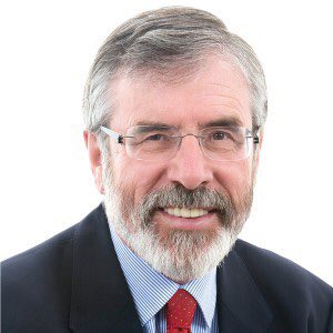 3. Gerry Adams, because he said happy birthday to me back in the day 