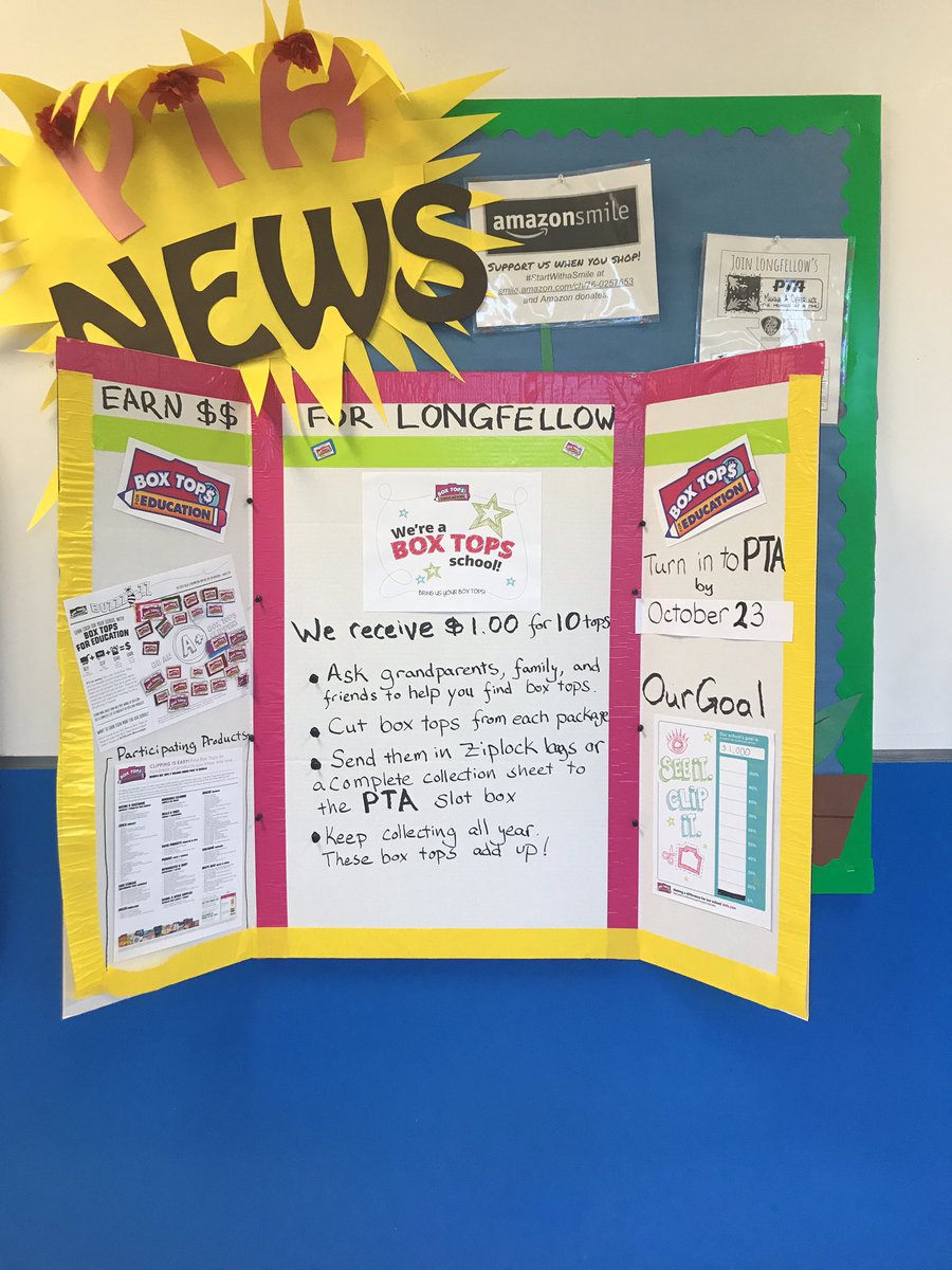 elem_longfellow's tweet photo. Families, remember to send your box tops with your child by October 23rd! https://t.co/3HJFxeeLbk
