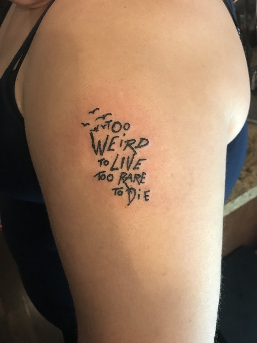 LehrBailey's tweet photo. @ColbyBrock  I got my first tattoo of my Sleeve tonight, thoughts? https://t.co/KoiCLdq1oU