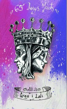 AmicsSalt's tweet photo. Encara no tens la camiseta dels 65anys, dissabte a la matinal infantil i a la mostra d'entitats en trobaras!!
Tambe trobaras bufs https://t.co/I0GDsyailq