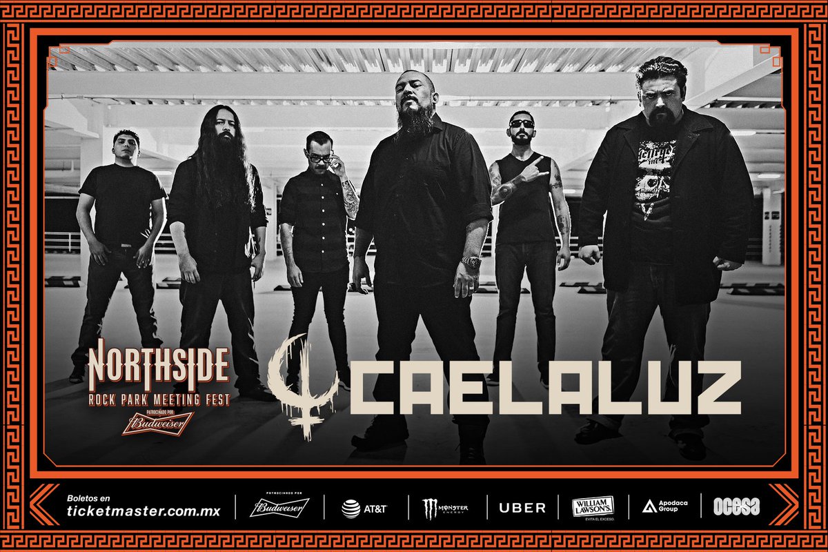 Originarios de Monterrey, Caelaluz subirá al escenario de #Northside17 a representar todo el poder del metal local 🤘🏻.