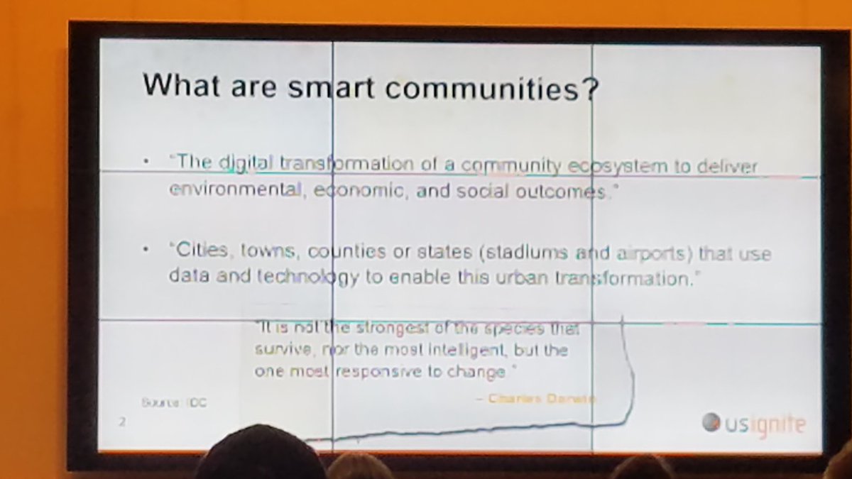 AndrewAllenVT's tweet photo. Part of the #BTVignite program is to make #BTV a "Smart Community" says @USignite CEO Bill Wallace https://t.co/ythf7TCaVM