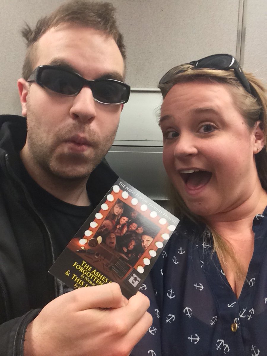 Monique4reals's tweet photo. This handsome lad is coming to the show, are you? Tickets on sale now! #ashesofforgottenrain #thisisaplay @nagsplayers https://t.co/8pBe8anLi9