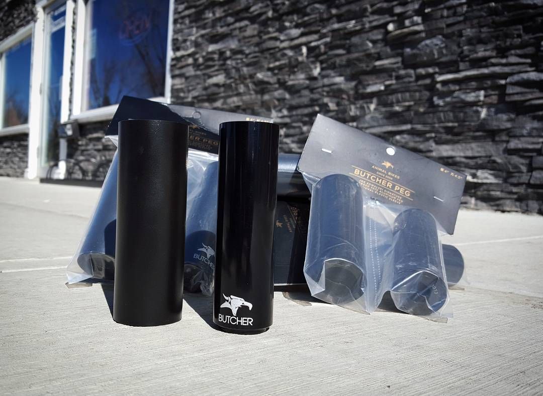 transitionbmx's tweet photo. Animal's Long (4.5") Butcher Peg. Made from 7075 forged and CNC machined aluminum. Available on https://t.co/TXUWr1HS6o https://t.co/FYXSFzxO7N