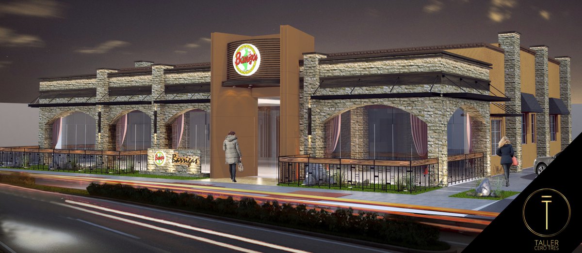 Taller_03's tweet photo. Propuesta de diseño para Restaurante Barrigas en #CiudadJuarez https://t.co/i1Uc66x0rd