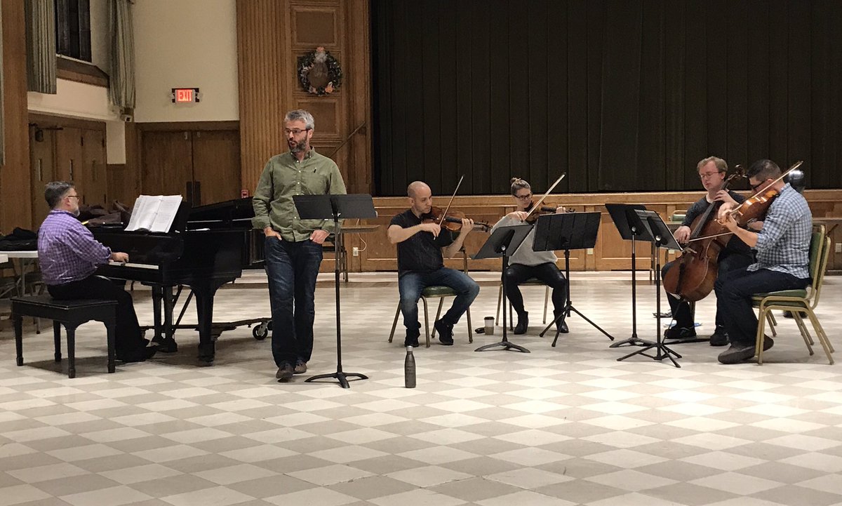 ResonanceWorks's tweet photo. Dan &amp; the gang rehearsing Schumann's Dichterliebe! Don't miss it this weekend! https://t.co/sL0Jw0JWhe @DukeTeadt @poseyviolin @jason_hohn https://t.co/GKSPuI2l2o