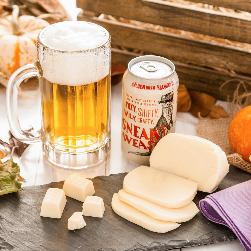 Enjoy the easy mellow flavors of mozzarella 🧀  and our White Silk 🍫 with a cold 🍺 of <a href="/balderdashbrew/">Balderdash Brewing</a> lager. ow.ly/zqRr30fWTNY