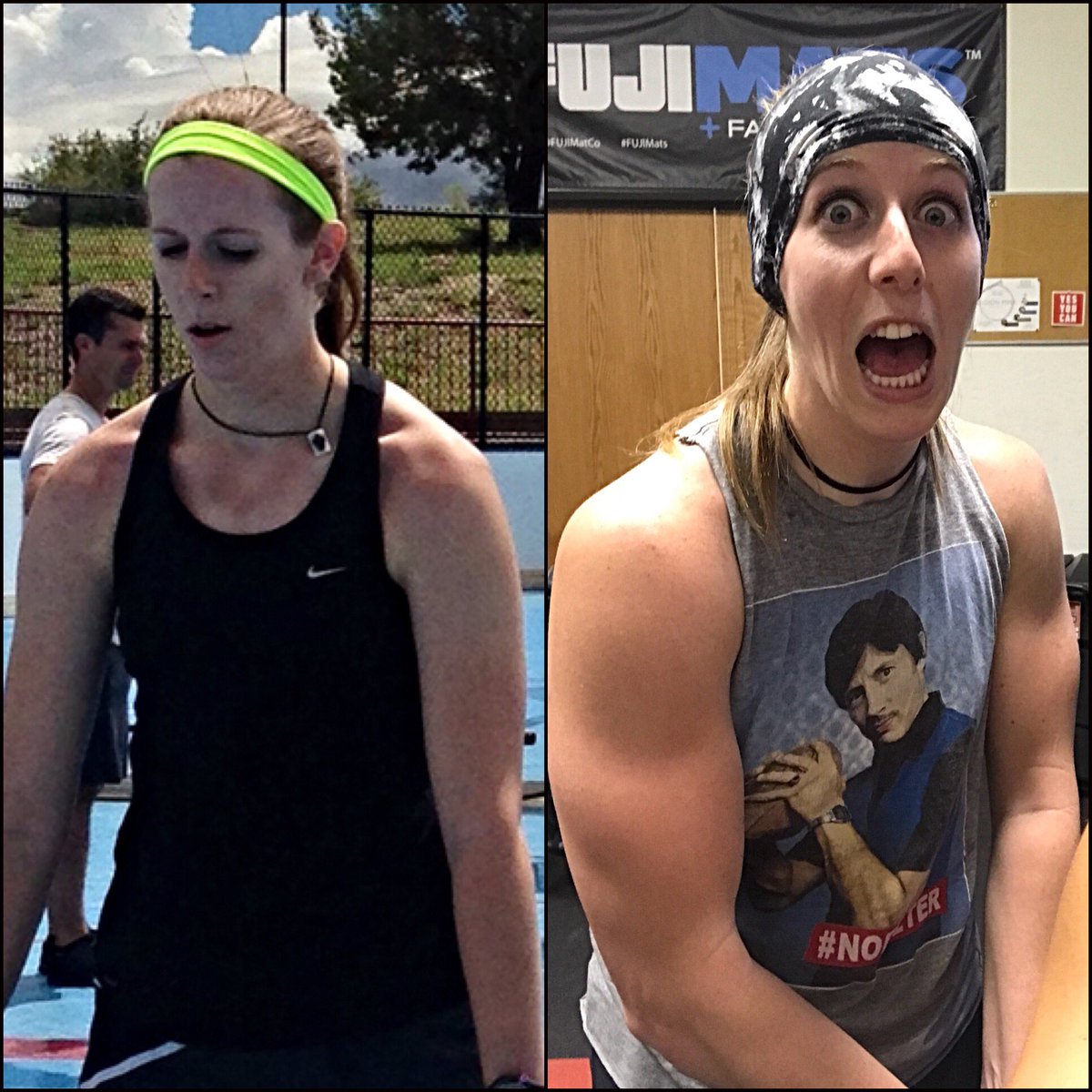 KelliLemons's tweet photo. Crossfit WORKS! #macros @CrossFitCEO #Crossfit @CrossFit #TransformationTuesday https://t.co/ZlyQuZgXov