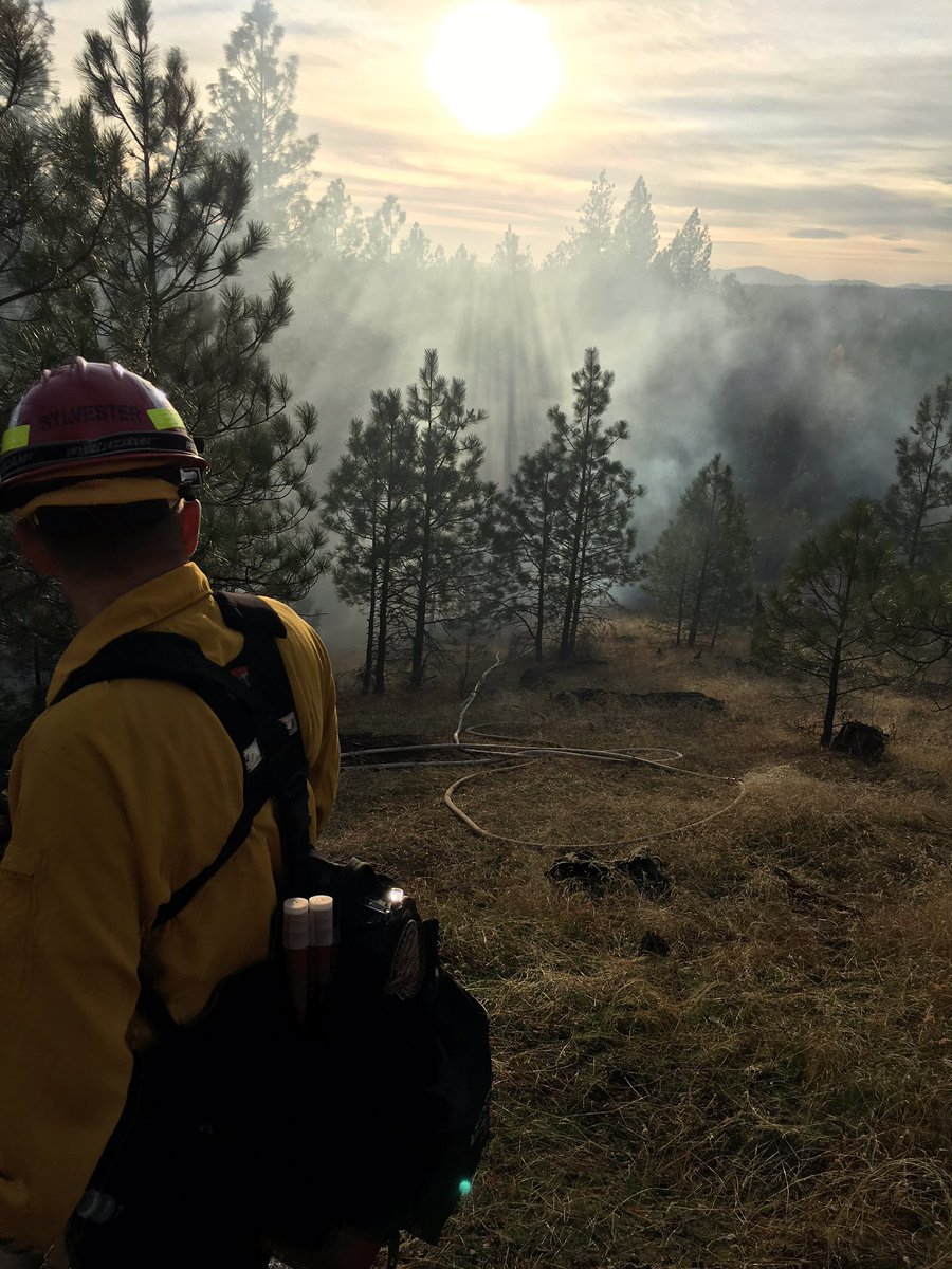 SpokaneCoFire4's tweet photo. The view from the top of the fire on Hardesty #SCFD4 https://t.co/E8Y37Fg2cG