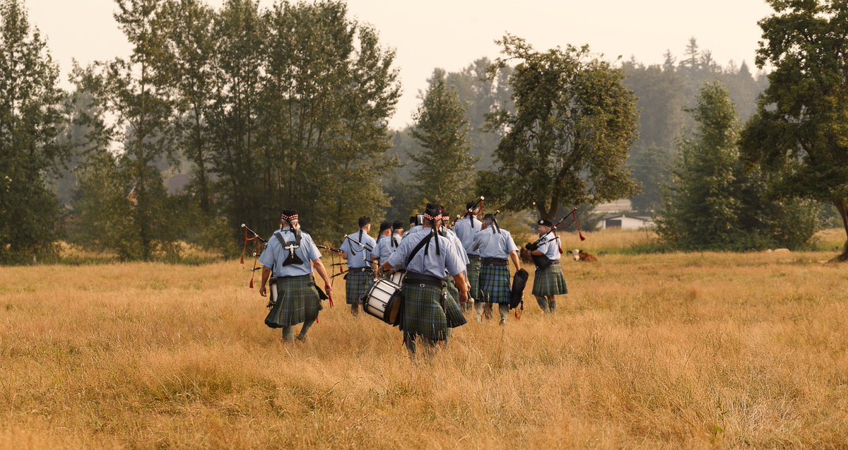 #4 from the Rob Bubek shoot. #nocowswereharmed #fieldsofgold #pipeband